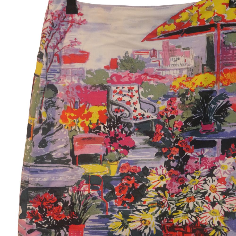 𝅺TALBOTS Scenic Garden Pencil Skirt Size 6 Petite EUC - Picture 4 of 7